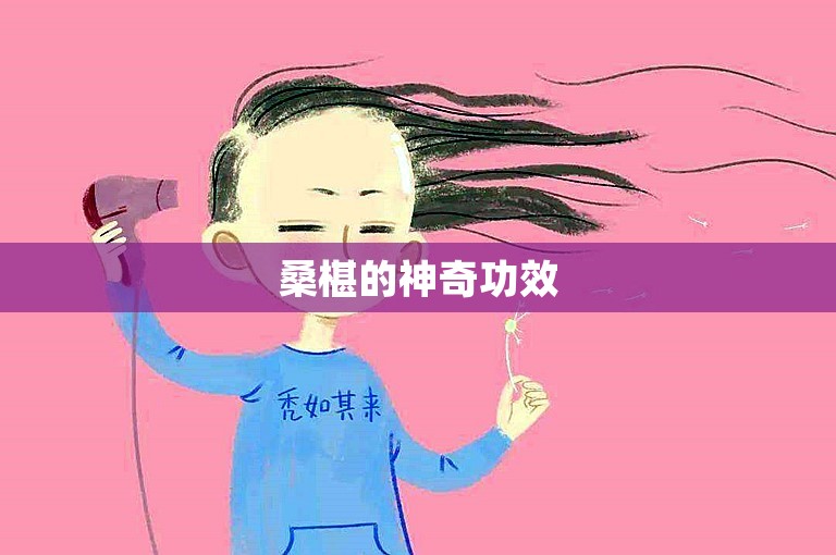 桑椹的神奇功效