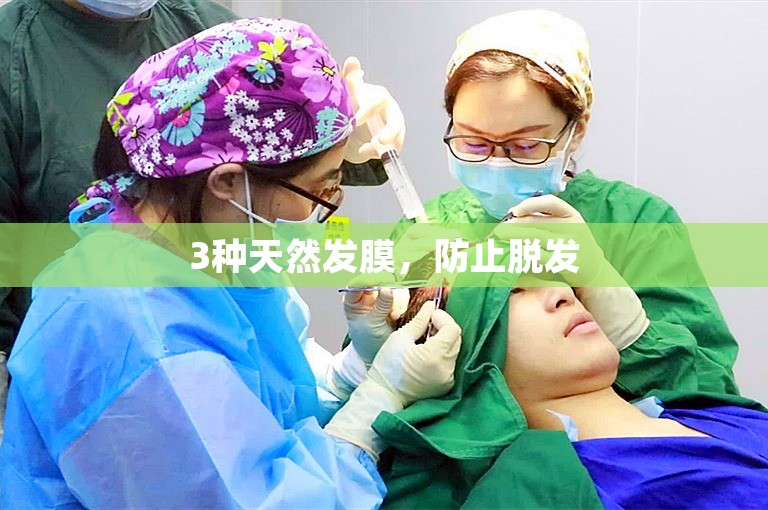 3种天然发膜,防止脱发 3种天然发膜,防止脱发