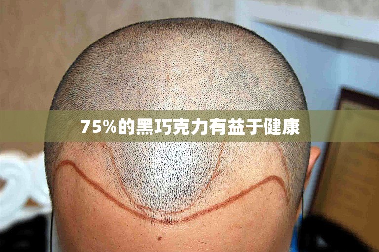 75%的黑巧克力有益于健康 75%的黑巧克力有益于健康