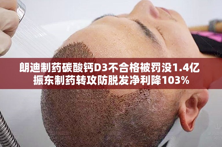 朗迪制药碳酸钙D3不合格被罚没1.4亿 振东制药转攻防脱发净利降103%