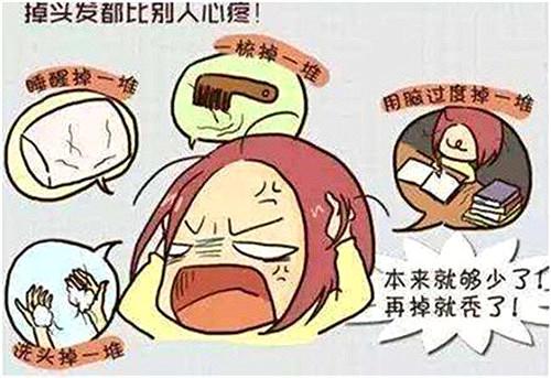 脱发的原因和医治办法是什么