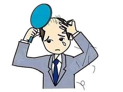 男性脱发的症状是什么样的？
